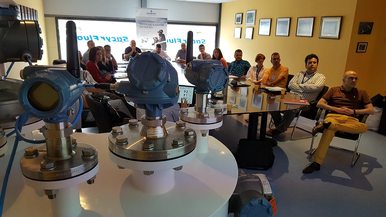 Presentaci&oacute;n de la tecnolog&iacute;a EMERSON a la Compa&ntilde;&iacute;a Sacyr Fluor